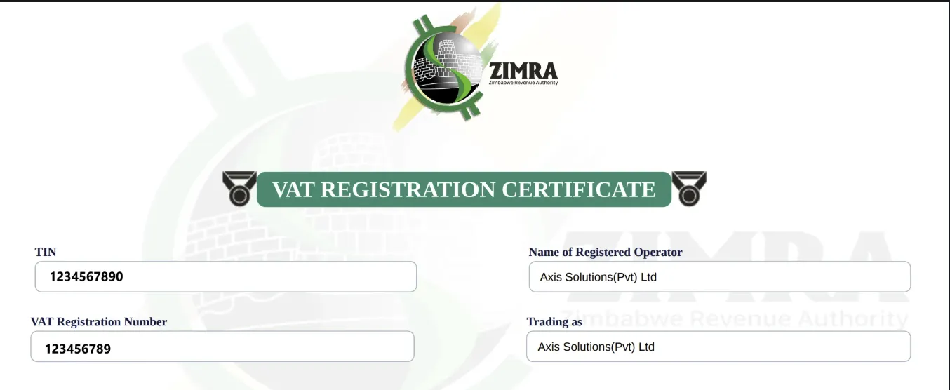 Figure VAT Cert Upload