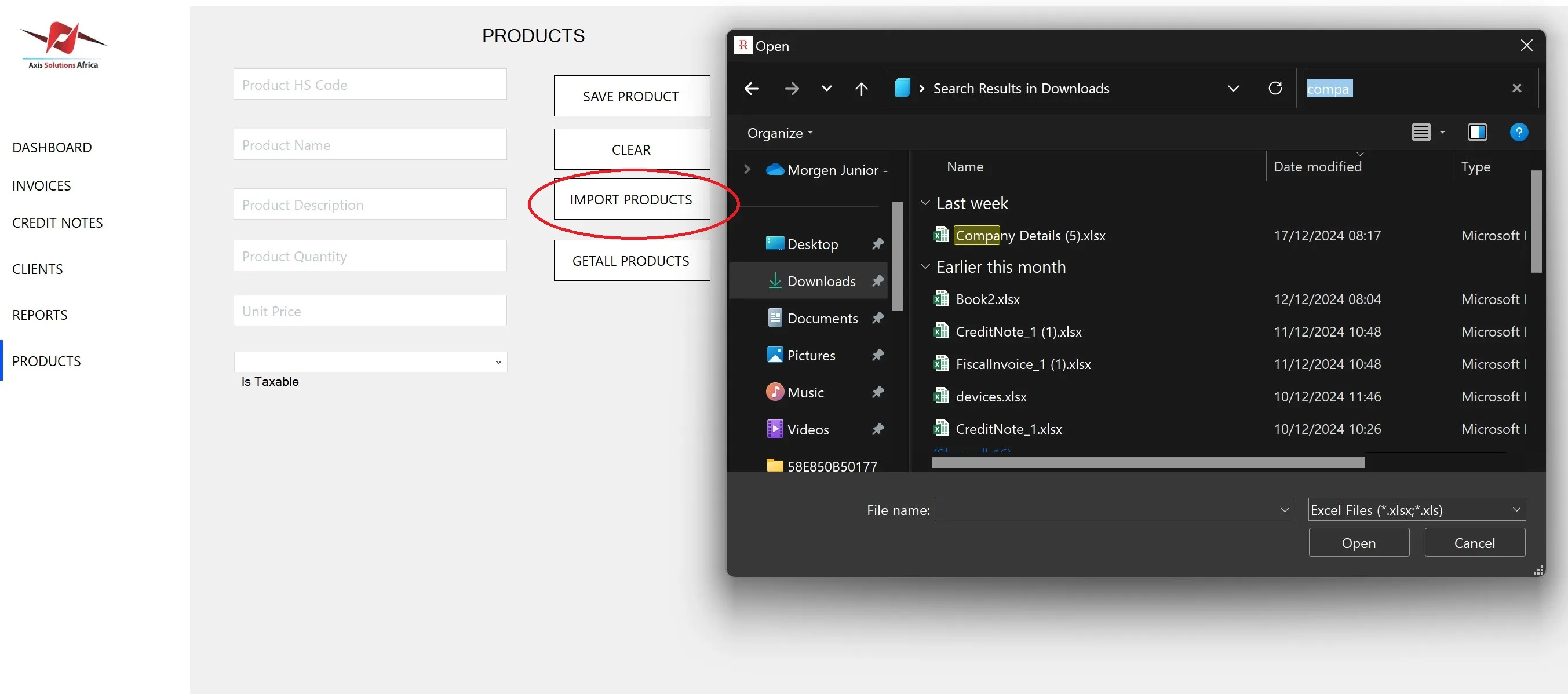 Device Section