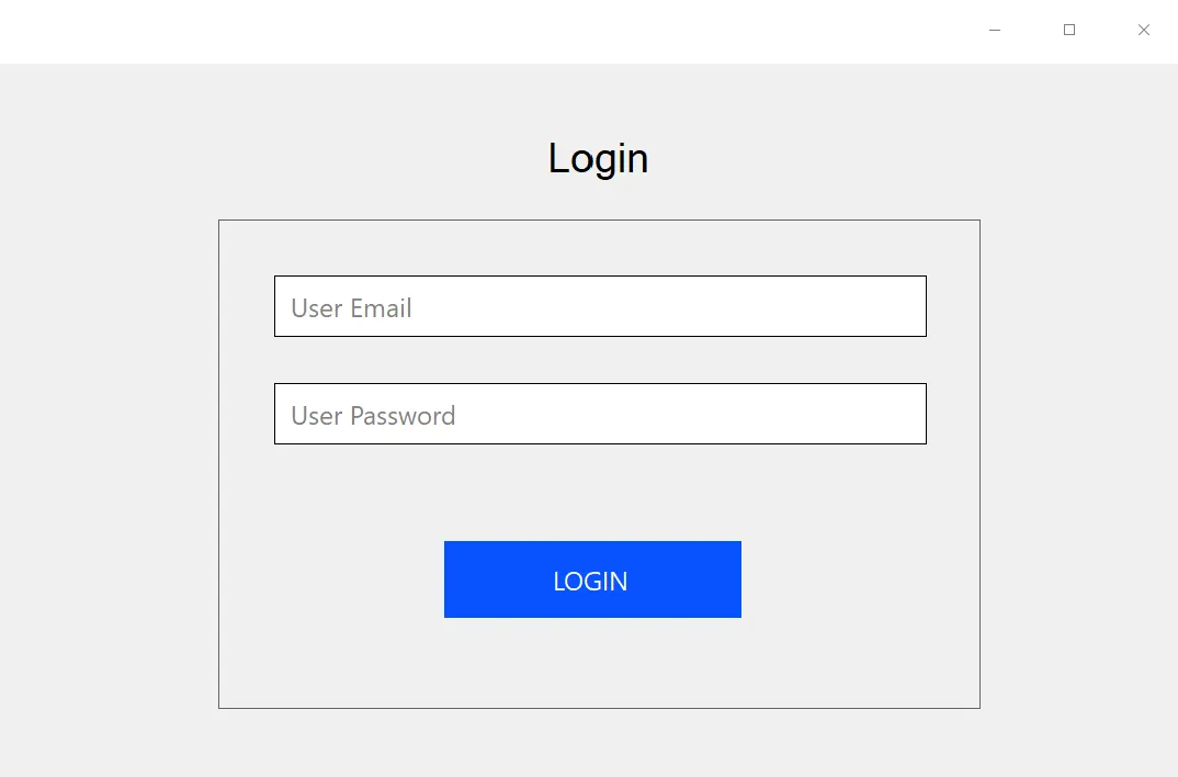 Login Example